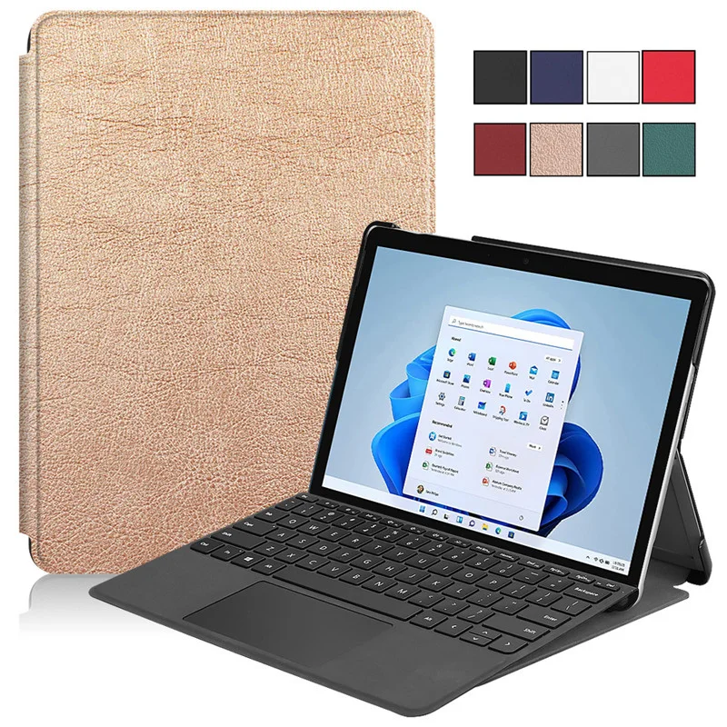 

Чехол для планшета Microsoft Surface Go 2 hoesje, чехол-подставка из искусственной кожи для Funda Surface Go 2, чехол для Surface Go 3, чехол