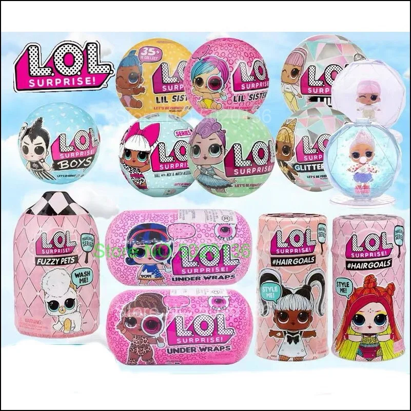 L.O.L.SURPRISE! Куклы LOLS игрушки сюрпризы красивая кукла с волосами сделай сам ручная