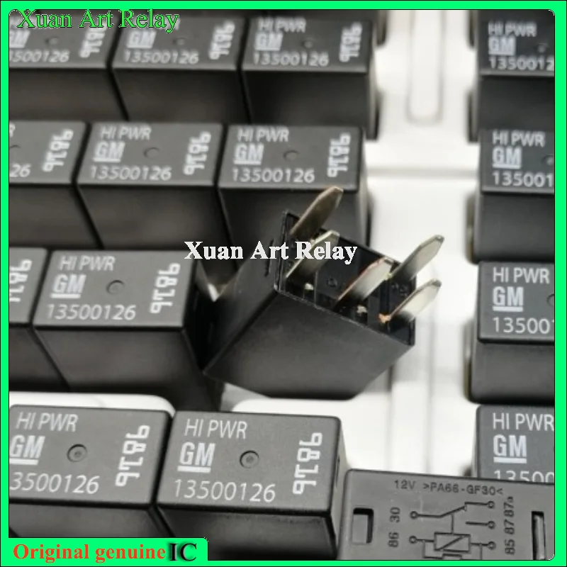 

5pcs/lot 100% original genuine relay: GM13500126 5pins wiper relay
