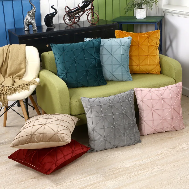 

Household Sofa Cover Velvet Pillow Cover Cushion Cover Livingroom Fabric Cushion Cover Custom Sofa Cushion Pillow Cushion Cover