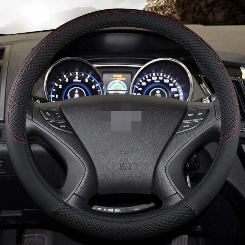 

Auto steering wheel protective Decoration Auto Steering Wrap Anti-wear 38cm/15in ,free shipping seat Auto steering wheel cover