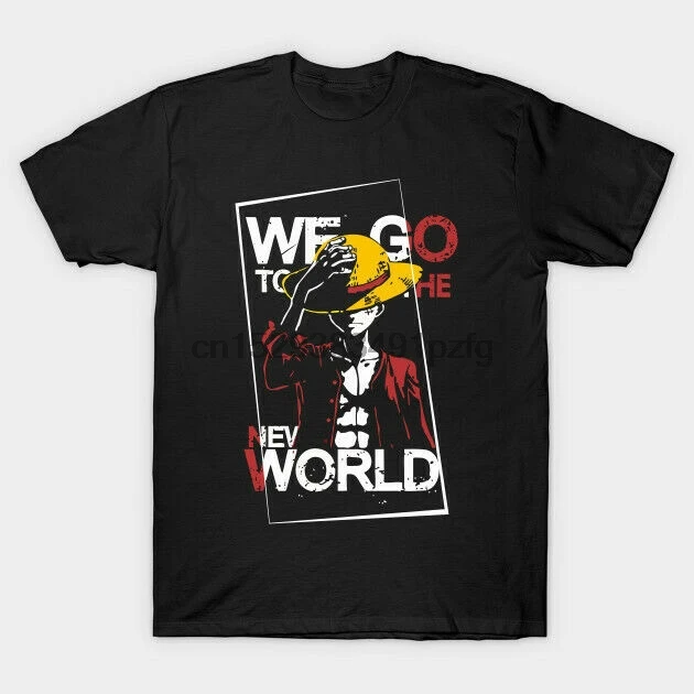 New World Anime Black T-Shirt 