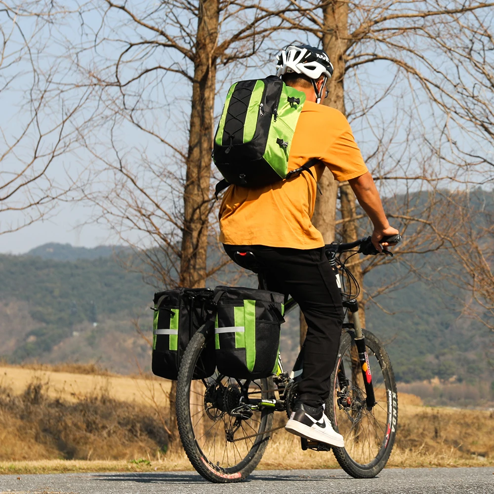 Rhinowalk велосипедная задняя стойка сумка для багажника 3 в 1 MTB дорожный велосипед