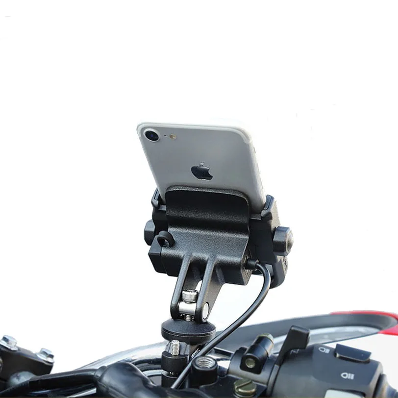 

Держатель для телефона мотоциклетный велосипедный с USB-зарядным устройством