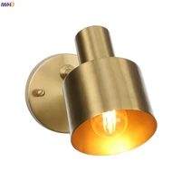 iwhd nordic moderncopper led bathroom mirror light wandlamp bedroom beside antique vintage gold wall lamp sconce aplique pared