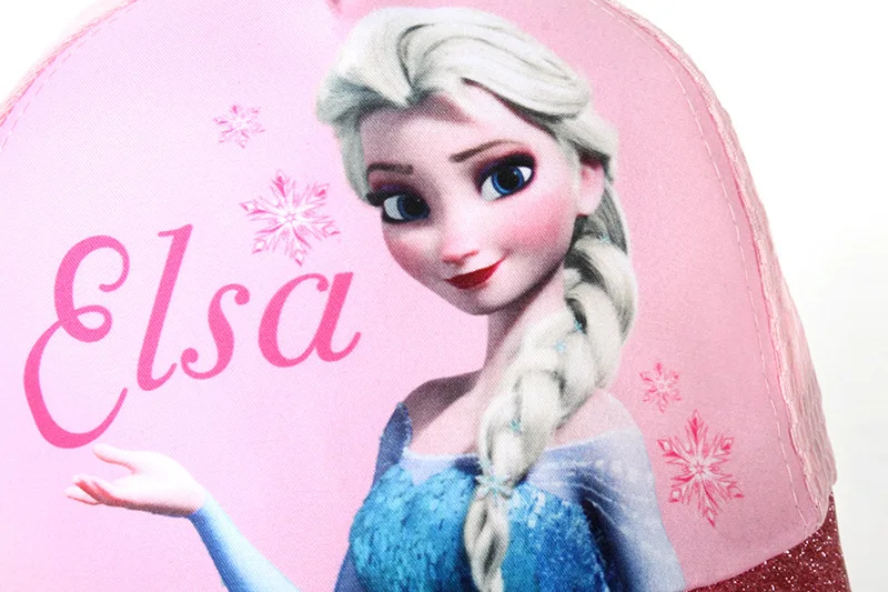 

New Autumn Baby Girls Hat Cartoon Frozen Elsa Pattern Hat Baby Cotton Spring Baseball Caps Kids Snapback Boys Girls Hip Hop Hats