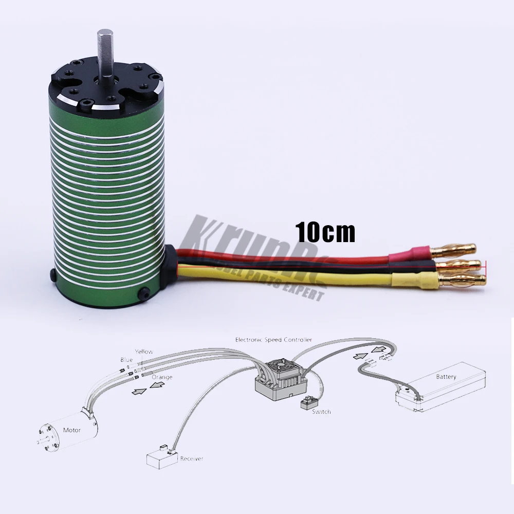 Высокое качество двигатель классический бесщеточный сенсорный BL 3674 2200KV/2600KV 5,0 мм RC 1/10 1/8 игрушки Himoto