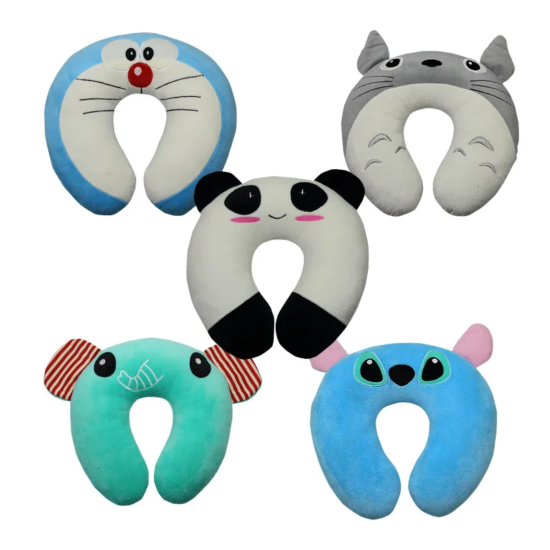 

Stuffed Animals Soft Short Plush Cartoon U-shaped Pillow Portable Nap Office Neck Pillow Nursing Adult Children Travel Pillow