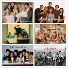 Набор для алмазной вышивки крестиком Друзья, картина из квадратных и круглых страз для домашнего декора