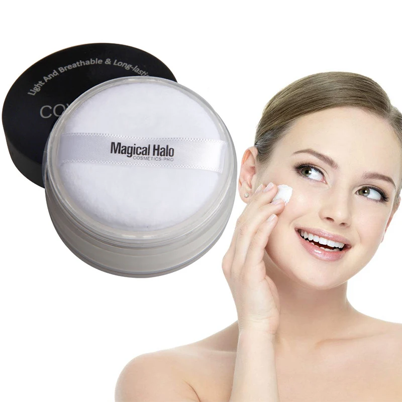 

3 Colors Makeup Loose Powder Smooth Setting Powder Face Concealer Long-lasting Oil Control Brighten Skin Professional Cosmetics