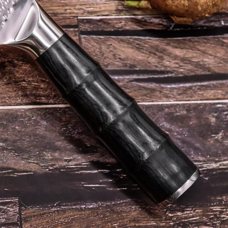 Японский Nakiri Кухня Ножи 5Cr15 кованые нож для Разделки мяса высокого углеродный