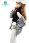 Аксессуары для шарнирной куклы, Одежда для кукол 58-60 см 13 SD ASDolls toys, шарнирные кукольные джинсы, шерстяной кардиган, кожаная обувь