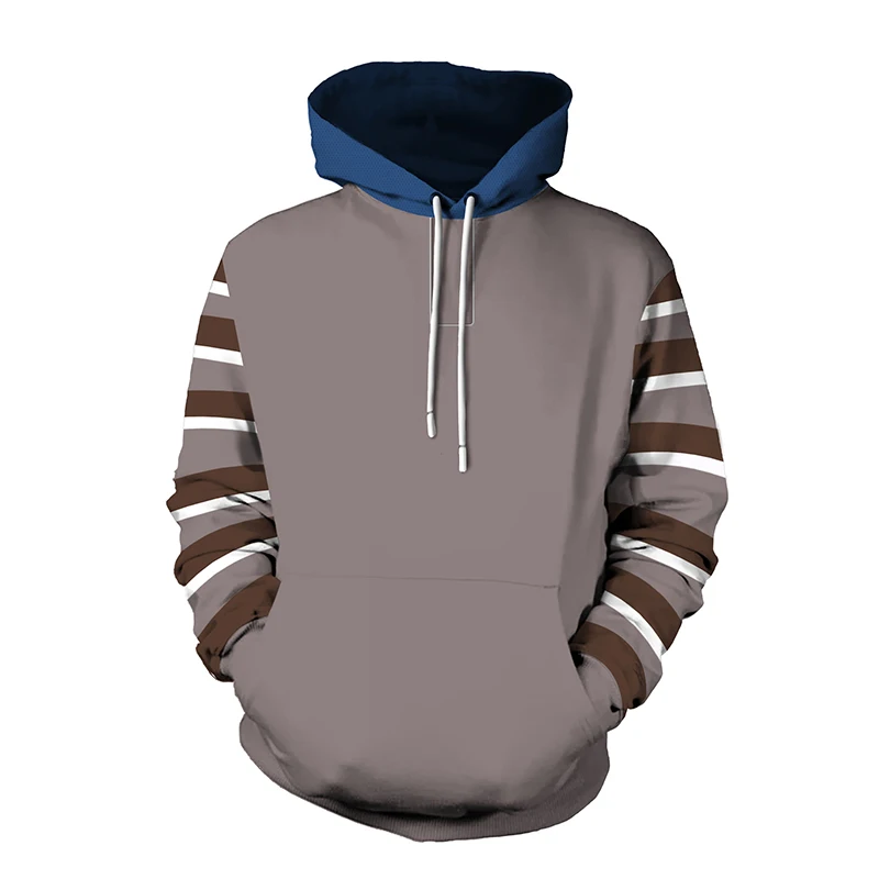 

Autumn and winter new hoodie, 3D men ladies loose casual sweatshirt