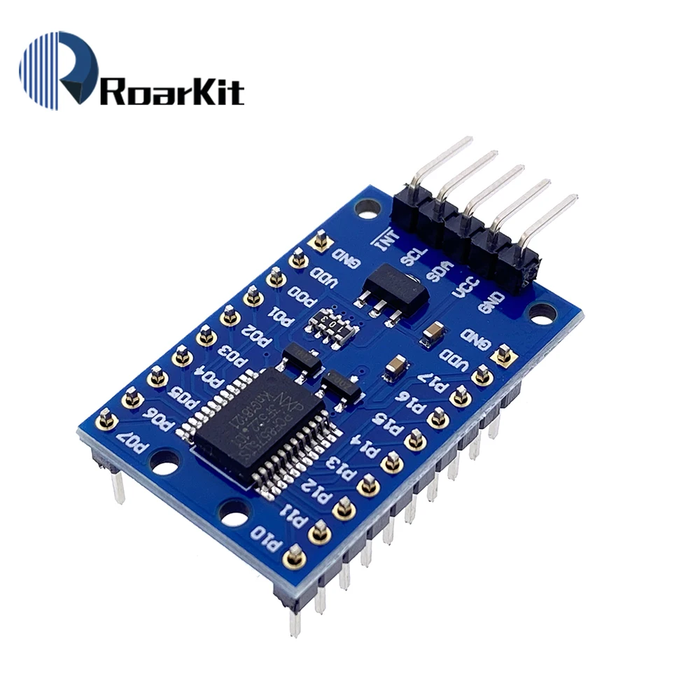 PCF8575 Module Expansion IO port Expander board DC 2.5-5.5V I2C communication control 16 ports For Arduino | Электронные