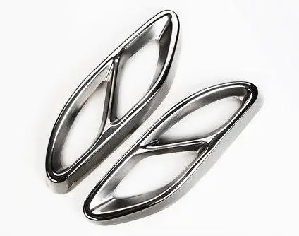 Отделка крышки выхлопной трубы для Mercedes Benz C E A B Class GLC GLE GLS W205 W212 213 X253 W292 C292 W166 W246 W176