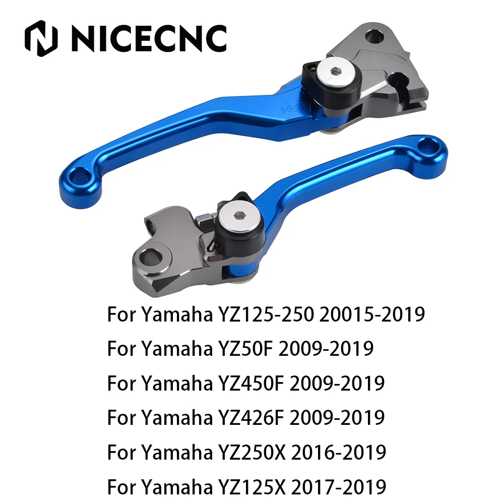 Рычаг сцепления тормоза NICECNC для Yamaha YZ 125 250 250F 450F 01-19 426F 01-07 09-19 125X 17-19 250X 16-19 YZF 450 426