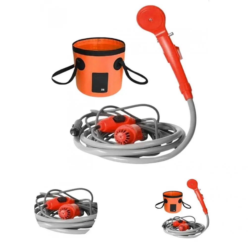 

Car Shower Creative Lightweight Multifunctional DC12V Outdoor Camping Shower for Hiking Portable Car Washer Camping Shower