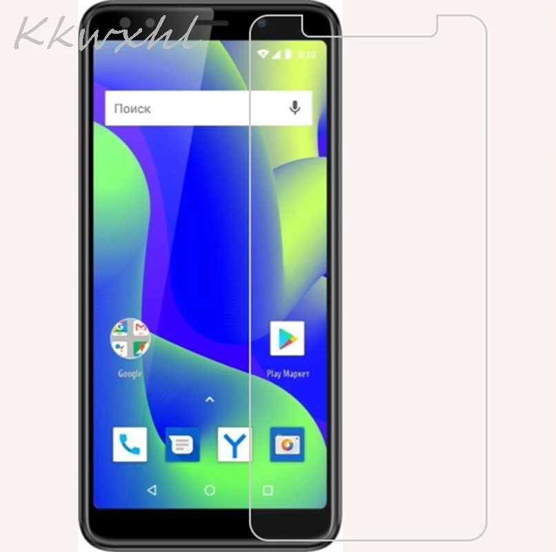 Закаленное стекло 9H для смартфона Vertex Impress Zeon 5 &quot Защитная пленка экрана