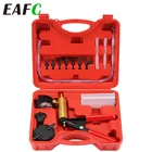 Ручной вакуумный насос для пистолета, набор для самостоятельной прокачки тормозной жидкости, алюминиевый насос, манометр, многофункциональный