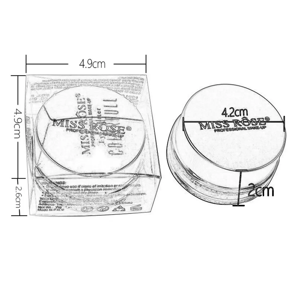 MISS ROSE тени для век Палитра алмазное мерцание блеск Пудра Тени Блестящие Блестки