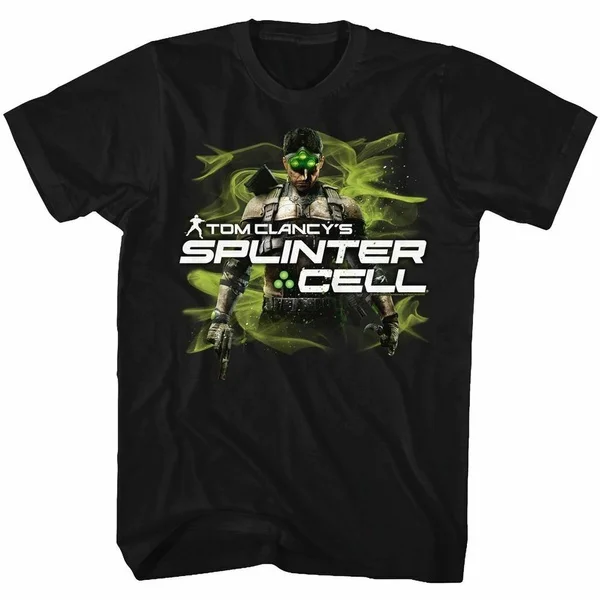 

Splinter Cell Sam Fisher Black Adult T-Shirt
