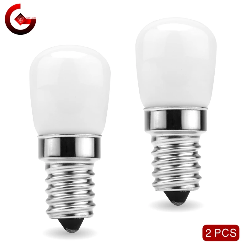 2pcs/lot 3W E14 LED Fridge Light Bulb Refrigerator Corn bulb
