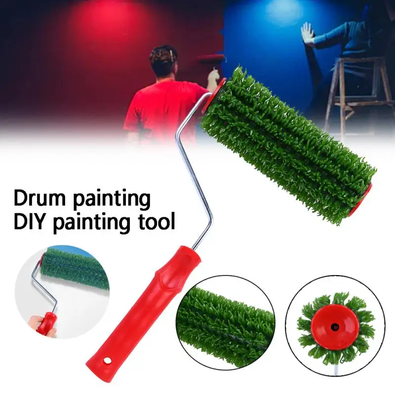 Роликовая Кисть DIY инструмент для рисования настенная декоративная конструкция