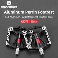 rockbros bicycle pedals alloy bearings cycling pedals platform bike flat pedal pedals reflective anti slip mtb bike accessories