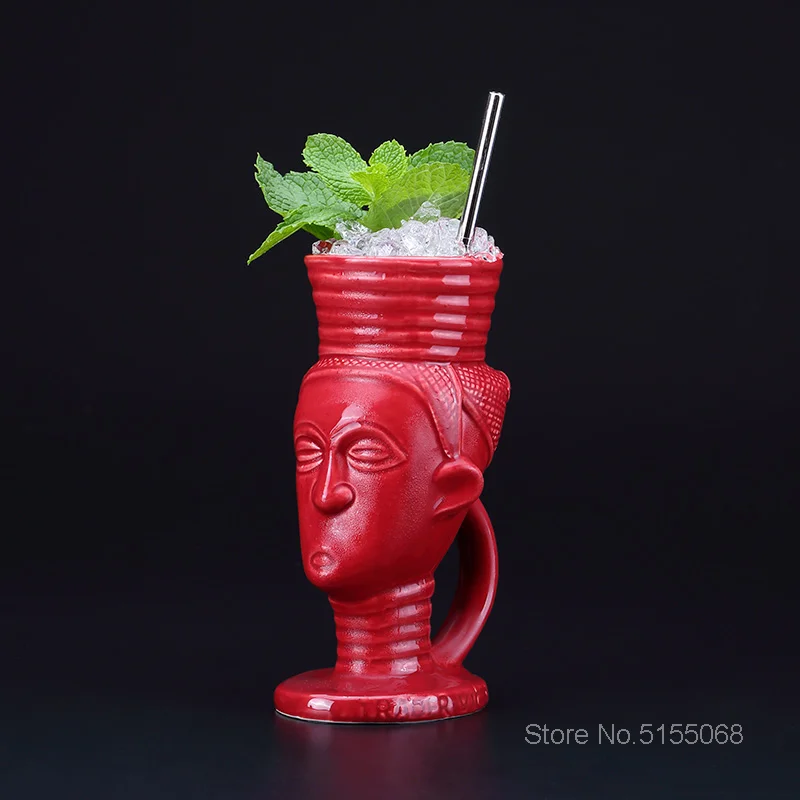 Гавайский пляж красивая женщина керамика чашка Тики индийская красота Голливуд