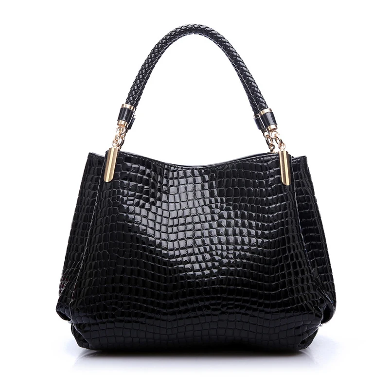 Модная женская сумка из кожи аллигатора Bolsas De Couro модная на плечо известных