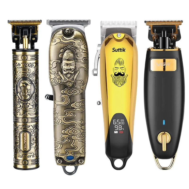

2021 New Hair Clipper Professional Barber Shop Hair Trimmer for Men Cordless T-outliner Electric Hair Cutting Machine Cutter