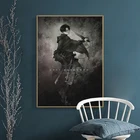 Картина на холсте Levi Ackerman shкруги нет Kyojin Hd, печатные фотообои, постер на стену для гостиной