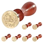 Штамп восковой для скрапбукинга, декоративный штамп в стиле ретро сделай сам для скрапбукинга, дневника, альбома, ручной работы, приглашений на свадьбу, металлическое украшение