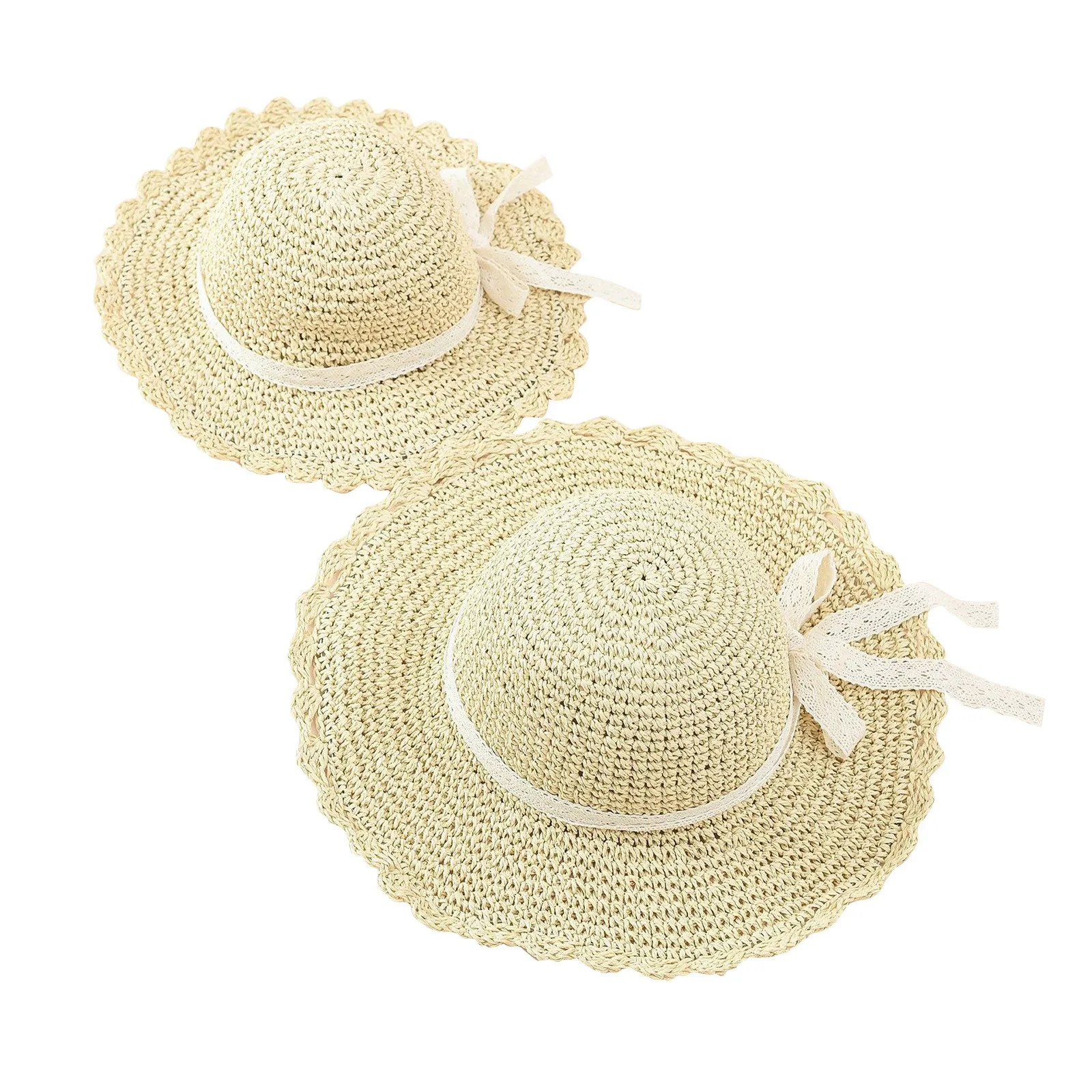 

wholesale 2021 New Fashion women men Sun Hat For Boys Summer Caps Casual Straw Caps Children Solid Colors Bonnet girl Hats#Q