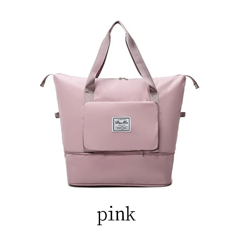 

Foldable Large Capacity Women Gym Bags Never Full Shoulder Bag Women Sport Travel Handbag Yoga Crossbody Tote Bag for girls