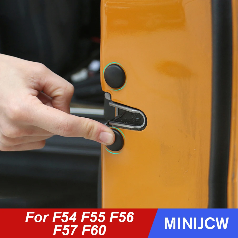 4 шт. защитные колпачки на дверной замок автомобиля для Mini Cooper One JCW Clubman F54 F55 F56 F57