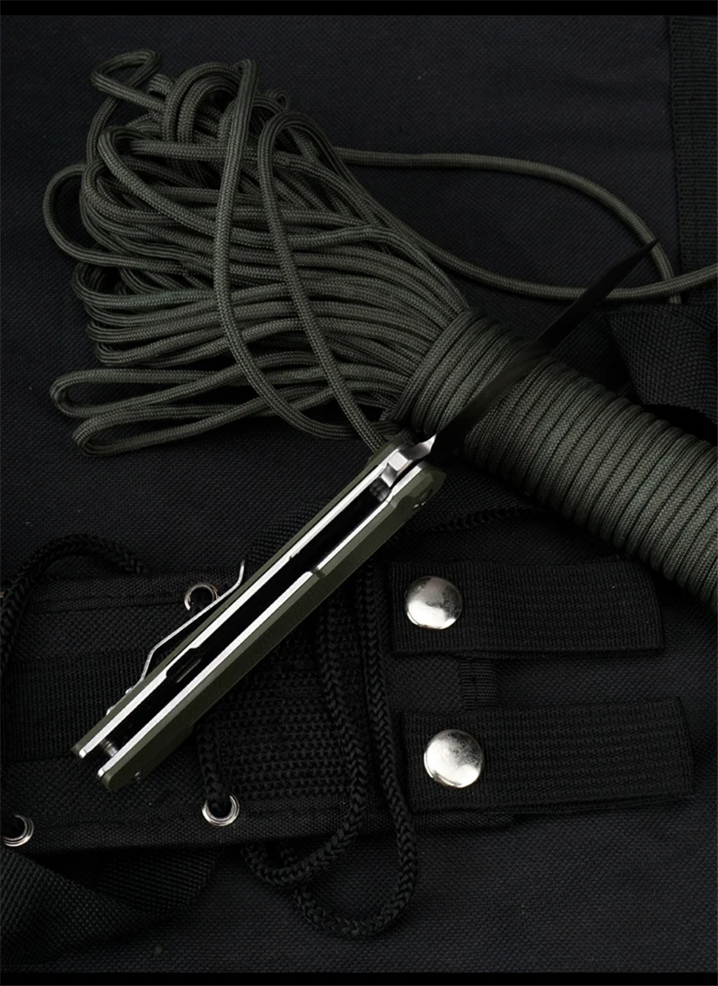 Складной нож KESIWO KH26 D2 практичный Карманный охотничий клинок С флиппером и