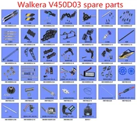 walkera v450d03 spare parts propeller motor servo gear esc receiver axis rotor clip frame landing rotary head swashplate etc