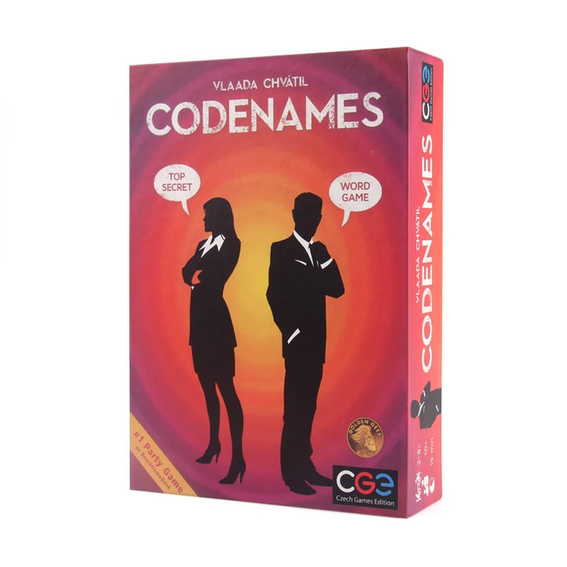 Семейная настольная игра Codenames секретные действия Вечерние игры для друзей