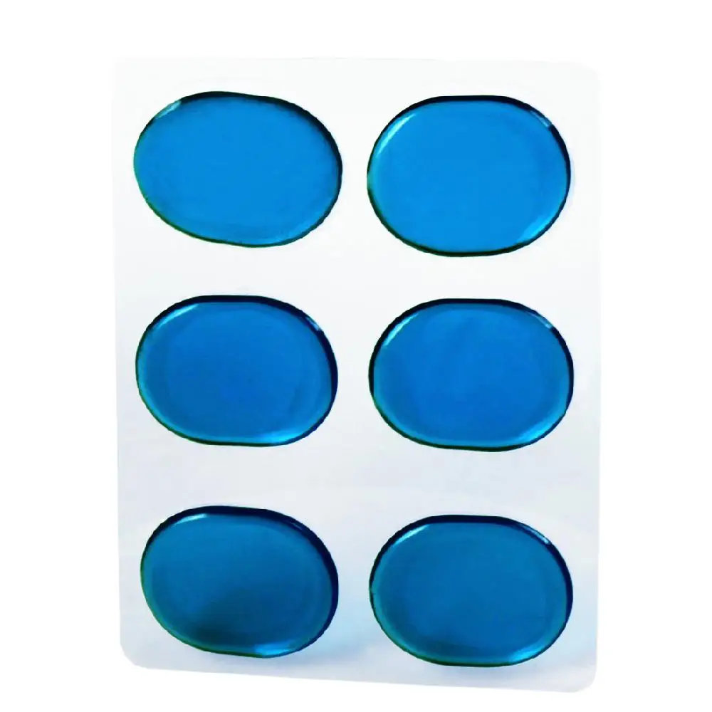 

IRIN 6 Pcs/Set Drum Mute Pad Drum Damper Gel Pads Snare Drum Muffler Mute Percussion Instrument Accessories