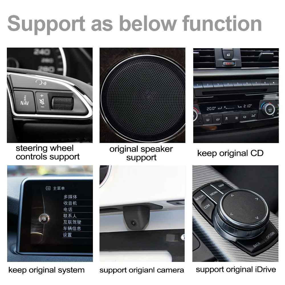 Android 7 0 Автомобильный мультимедийный плеер для BMW 5 серии F10 F11 2013 ~ 2017 NBT WiFi GPS Navi