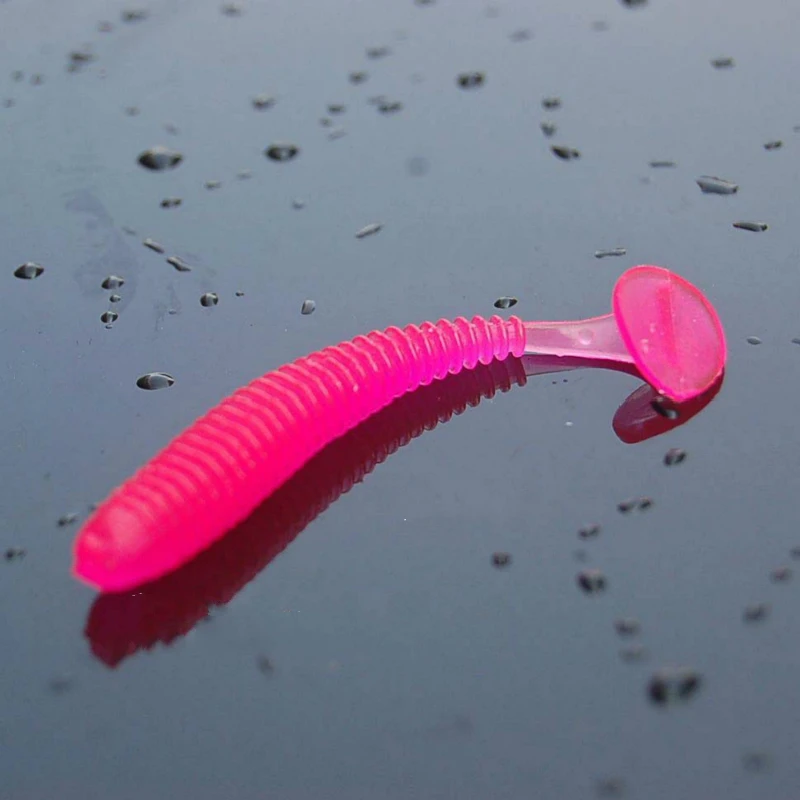 Силиконовые искусственные приманки 7 см набор из 10 нитей мягкие наживки для тела