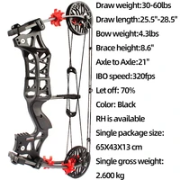 ajustable 30 60lbs compound bow m109e aluminum alloy archery slingshot steel ball pulley bows for hunting shooting