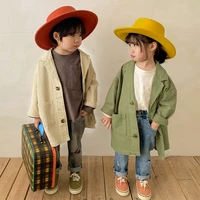 long style spring autumn coat girls kids outerwear teenage top children clothes costume ruffle evening party high quality
