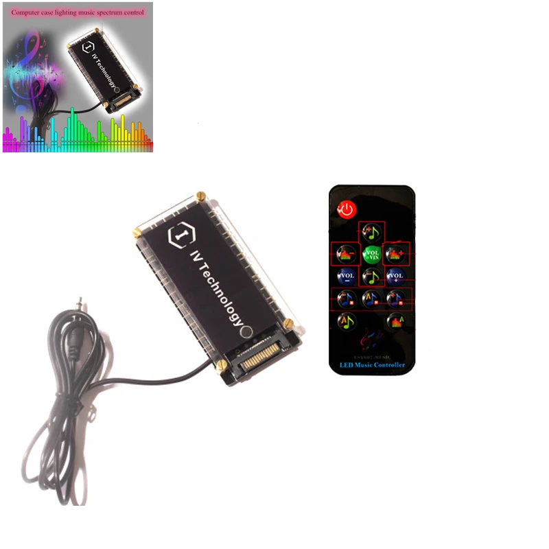 Компьютерный чехол RGB Hub система управления освещением 5 В 3pin|Кулеры и системы