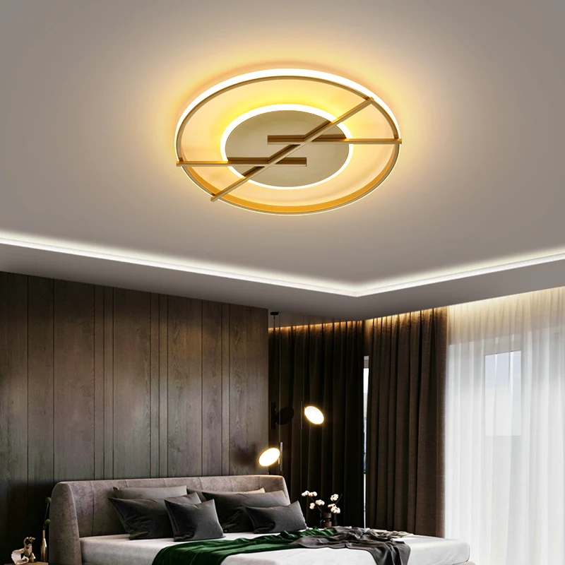 Modern Round LED Ceiling Lamps For Bedroom Bathroom Foyer Aisle Surface Mounted Acrylic Indoor Decoration Home Lights AC90-260V