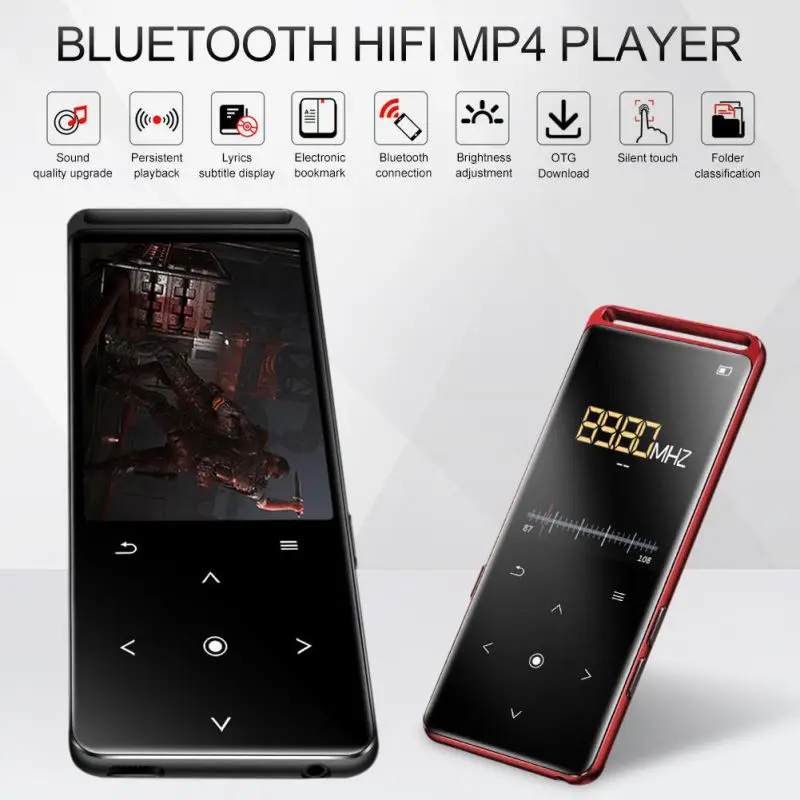 Новинка 2020 Bluetooth колонка MP3 MP4 аудио плеер радио FM-радио диктофон музыкальный без