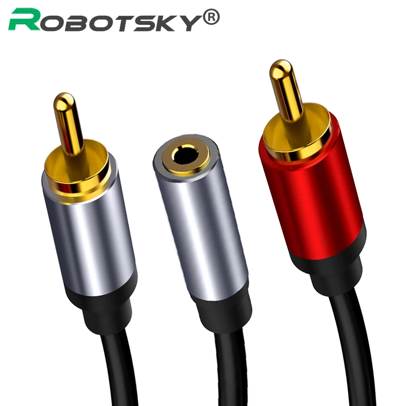 3 5 мм 2 RCA видео разъем кабель аудио к 2RCA адаптер Aux для MP3 Edifer телефон iPhone DVD