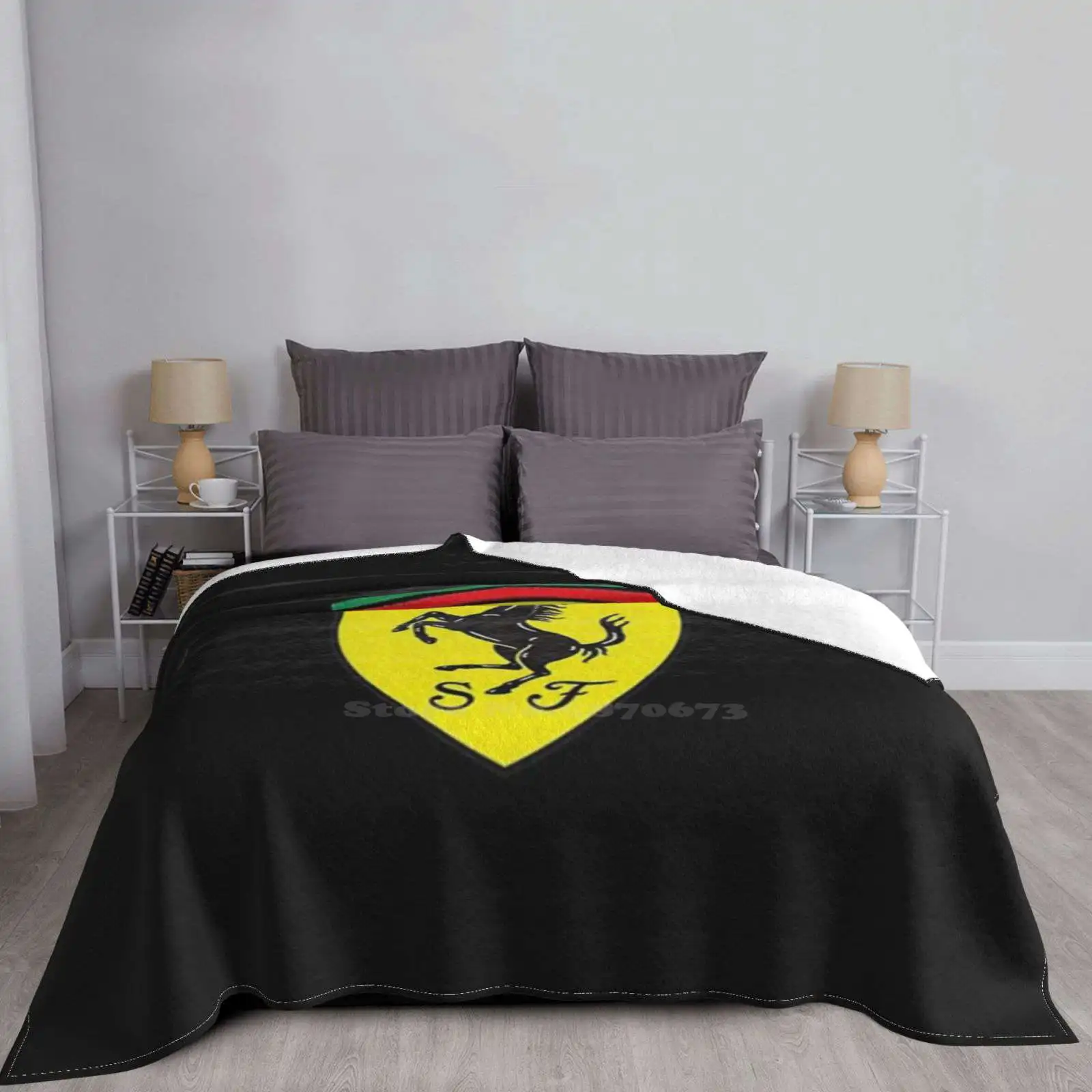 Фланелевое Одеяло Gianni Roma Eyes Черная пятница Париж M0Ncler