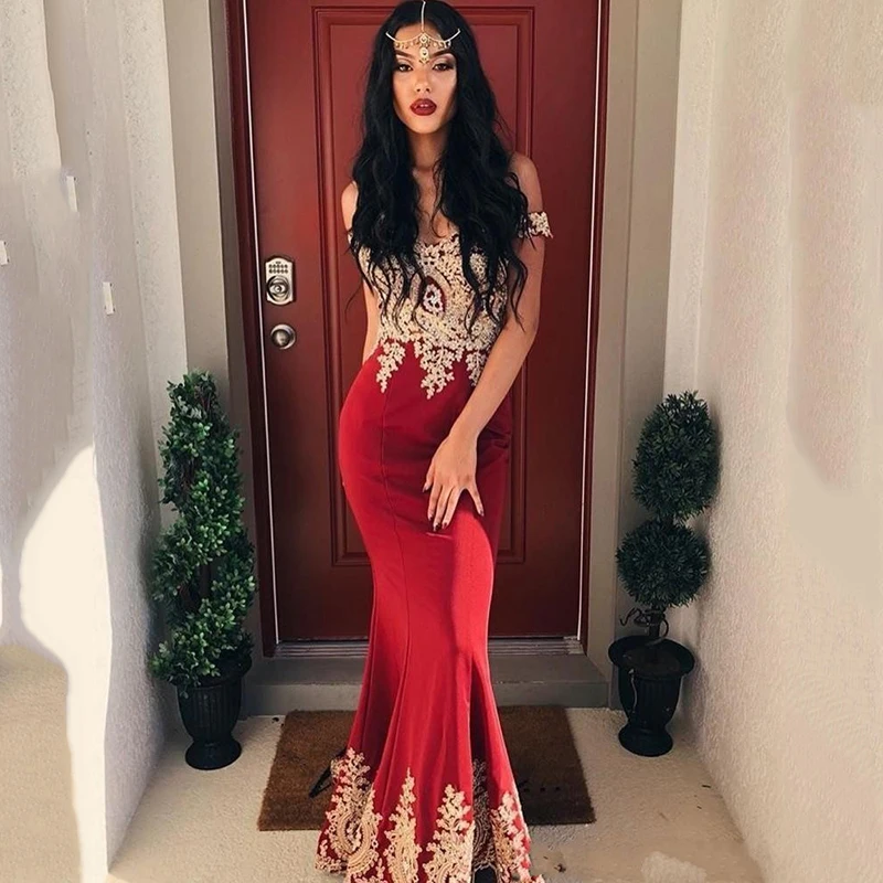 Женское вечернее платье-русалка винно-Красное длинное платье с открытыми